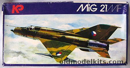 KP 1/72 Mig-21 MF - Czech or Hungarian Air Force (Mig21MF) plastic model kit